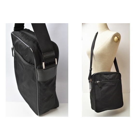 Prada Nylon Nero Body Tessuto Bag - Picture 1 of 11